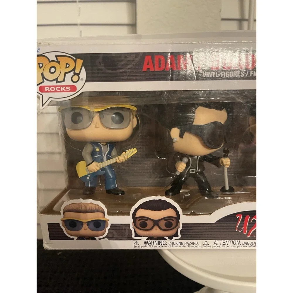 Funko Pop Rocks - U2 Zoo TV - 4-Pack: Adam/Bono/The Edge/Larry - Walmart - NewFu